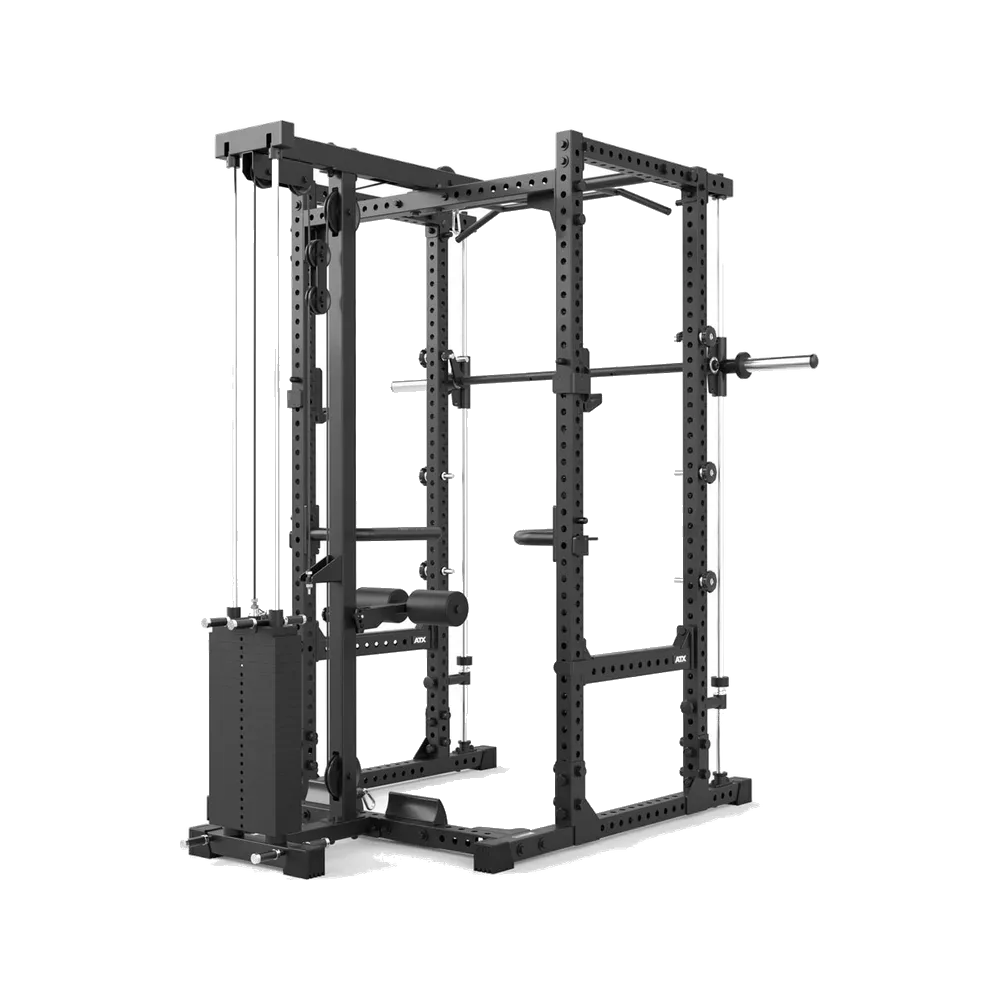 ATX Power Rack 640/660 with 115 kg Lat Stack